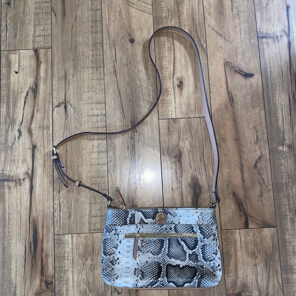 snake skin anne klein purse